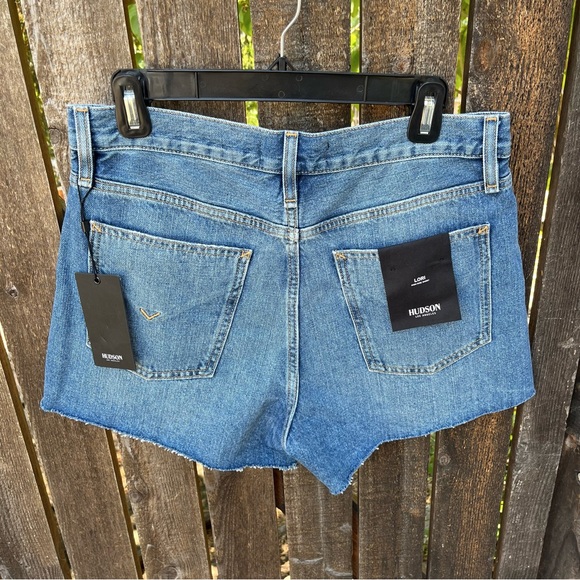 Hudson Lori High Rise Denim Cutoff Short NWT In Wonderwall Sz 29 - Picture 2 of 11